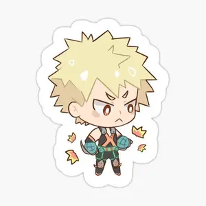 Bakugo MHA Sticker