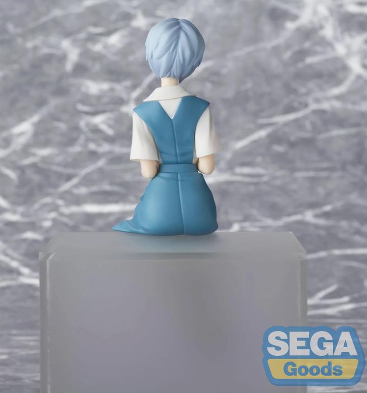Rebuild of Evangelion Rei Ayanami Premium Perching Figure