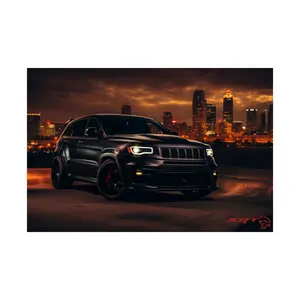 Storm Jeep Trackhawk SRT Poster No Frame