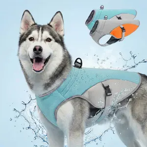 Quick-Drying Cooling Vest / Sun Protection Dog Shirt — A Lightweight, Breathable, Sleeveless Vest Featuring Reflective Strips. Suitable for All Seasons (Offering UV Protection in Summer), This Pet Apparel is Ideal for Small, Medium, and Large Dogs