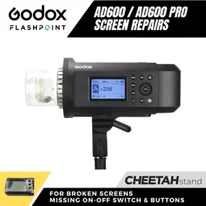 Repair Godox AD600 / AD600PRO: Cracked or Blank LCD Screen