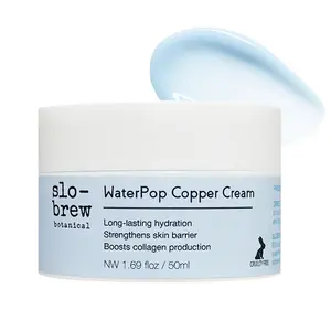 Waterpop 9 Peptide Concentrate Cream, Niacinamide, Peptide Complex Collagen Booster and, and Hyaluronic Acid Moisturizer for Face
