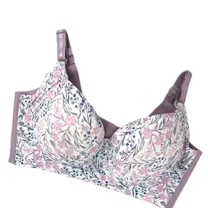 Brassier LA LILI Molder Total Coverage Bra with Adjustable Straps and Three Lap Straps for a Comfortable Adjustment Fit Womenswear