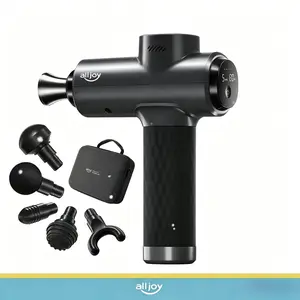 ALLJOY Titanium Deep Tissue Massage Gun, 14mm Long Stroke with Premium Metal Massage Head, Portable Relaxation Gifts for Men & Women