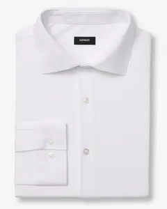 Express Slim Spread Collar Modern Tech 1MX Dress Shirt