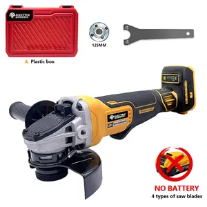 [Dealsforyoudays] For Makita 20V Battery,Brushless Maglev Metal Cutting Charging Angle Grinder,  Griding, Polishing.. Impact Heavy Duty Hardware Portable power cordless electric