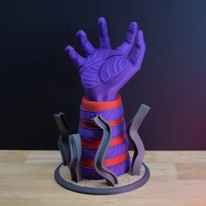 Timely Rivals Hero and Villain Inspired 3D Printed Gaming Controller Holder Stand Decorative Organizer Mount