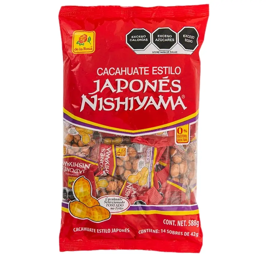 Japones Nishiyama - Cocktail Peanuts, Toasted not Fried Premium Peanuts