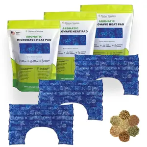 Microwave Shoulder Heating Packs Trio – Pamper & Relax Bundle - Nature Creation Gentle Herbal Scented Unscented