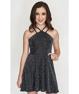 The Eve Dress in Silver Combo (Junior)