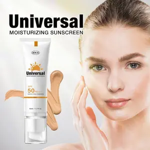 Moisturizing and sunscreen lotion hydrates the skin, shields against UV radiation, and is waterproof, sweat-resistant, providing both moisturizing and sun protection