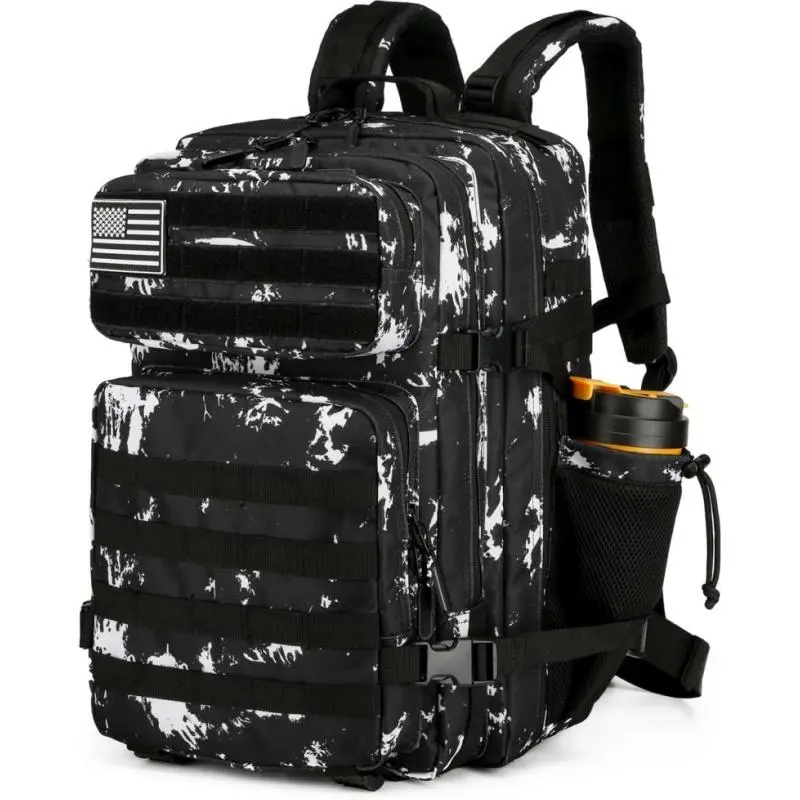 25L Two-Tone Hiking Backpack - Lightweight Molle Assault Pack for Outdoor & Travel 25L Two-Tone Hiking Backpack - Lightweight Molle Assault Pack for Outdoor & Travel