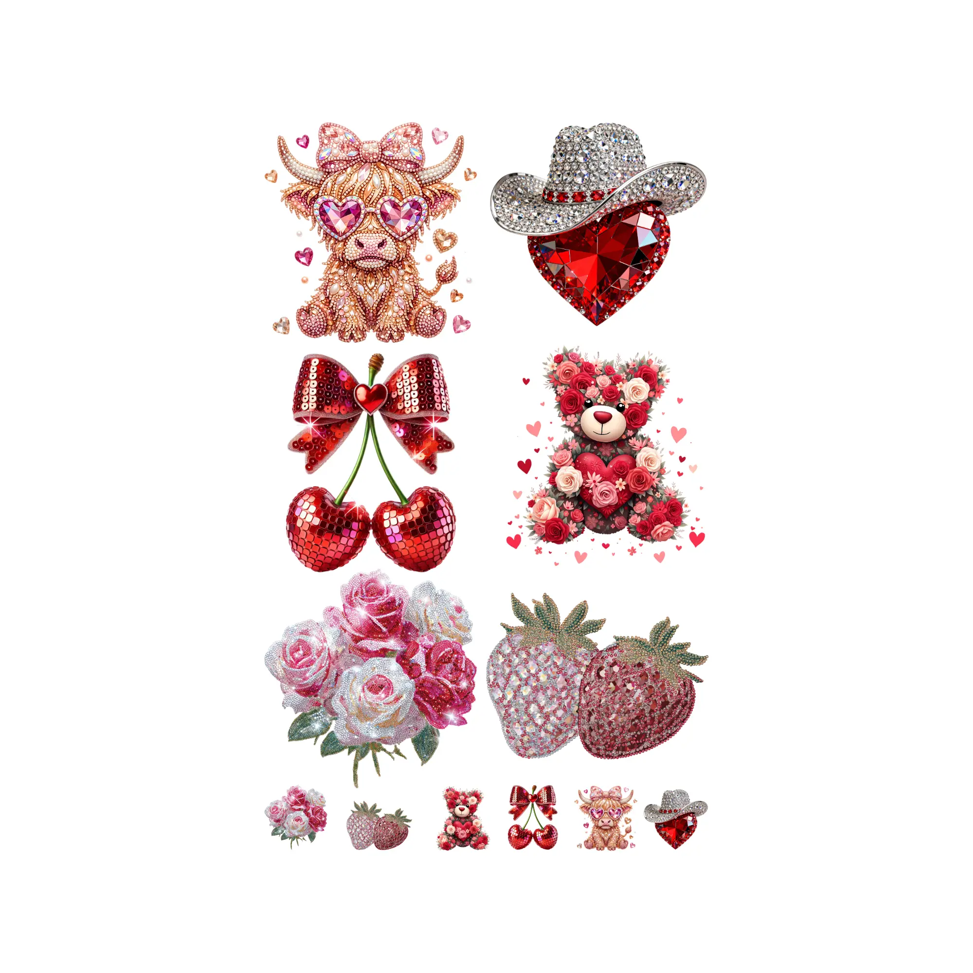Cute Transfers for Shirts DTF Hot Peel Gang Sheets for DIY Crafts