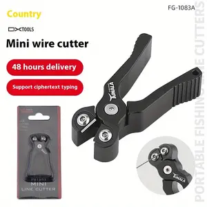 [W] Mini Scissors for PE/ Carbon Lines, Portable Aluminum Alloy Fishing Line Clippers for Outdoor Use