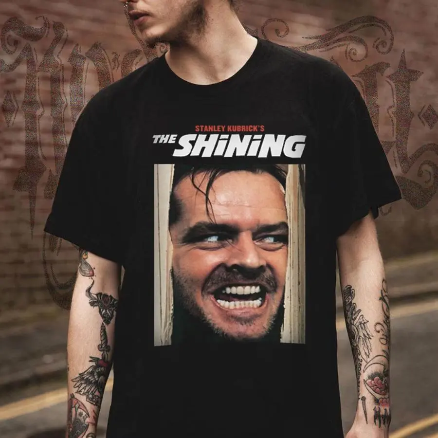 The Shining Movie Poster T-Shirt, Jack Nicholson Horror Stanley Kubrick Tee HGC03802