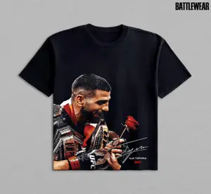 ILIA TOPURIA UFC TEE, Ilia Topuria UFC Shirt, Ilia Topuria Shirt, UFC Fighters Champion Tee, Heavy Cotton Graphic Tee for UFC Fans, Unisex Casual Streetwear & Gift