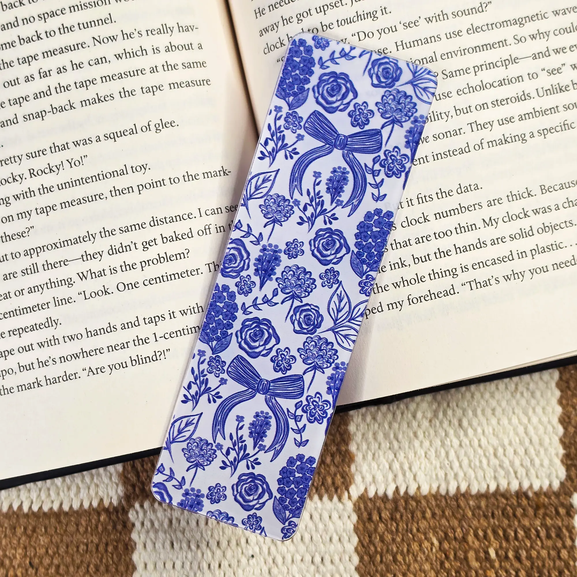 Chinoiserie - UV Printed Acrylic Bookmark
