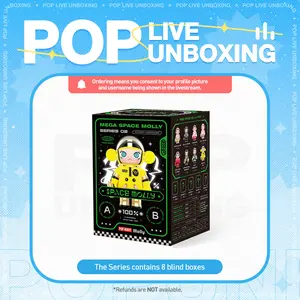 [POP NOW]MEGA SPACE MOLLY 100% Series 2-B, Blind Box,Whole Set