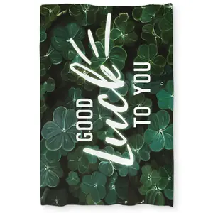 360 Stand Twin Extra Long Duvet Cover Set - Breathable Contemporary Good Luck Green Leaves Themed, Machine Washable Soft Textile Bedding, Bedroom Bedding Set