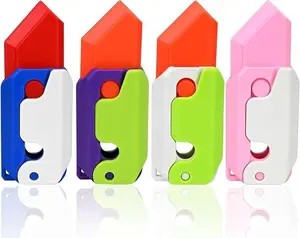 Fidget Toy 3D Printed Gravity Carrot Knife Sensory Gifts for Adults Anxiety Stress Relief for ADHD Autism