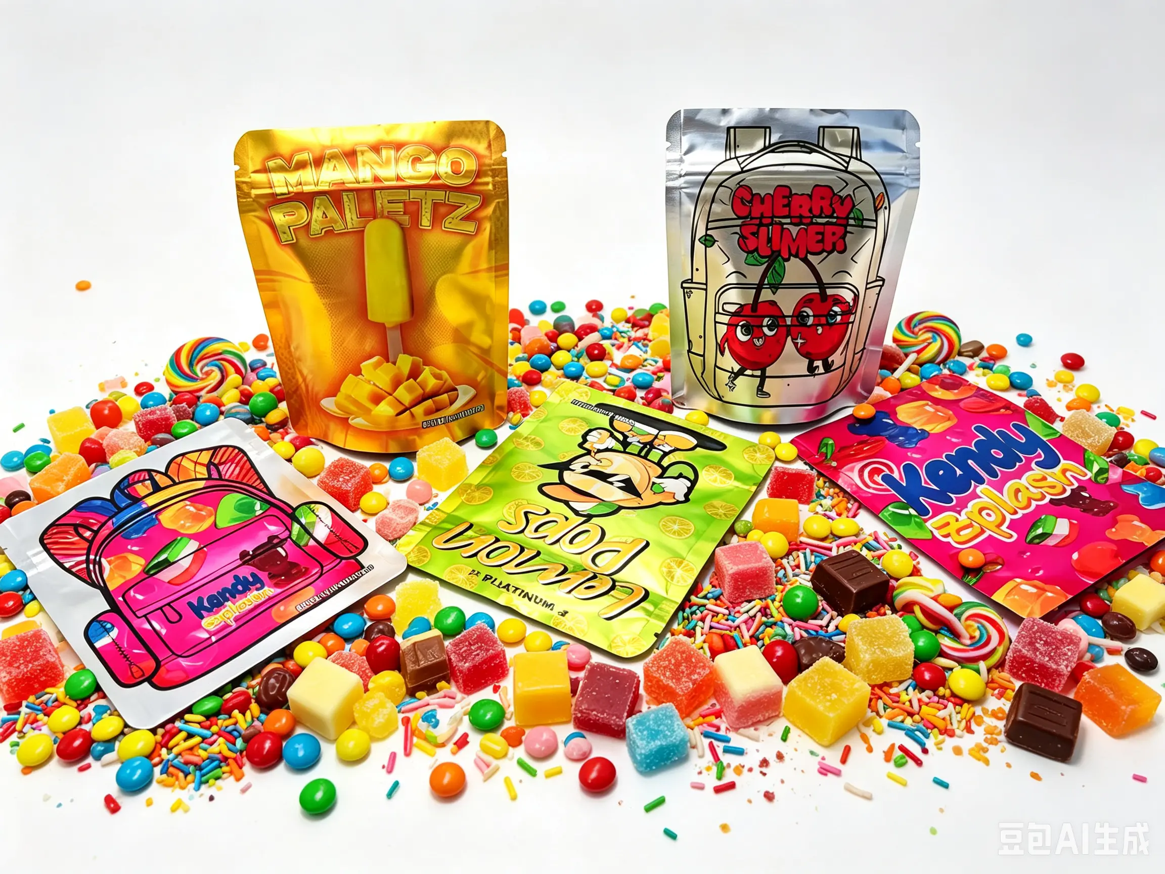 200pcs High-Gloss Mira Bag Series - Resealable Zipper Bags, Odor-Proof and Waterproof - Great for Food Storage, Crafts and Packaging - Suitable for Various Holidays, Such as Easter, Mother's Day, Father's Day, Halloween, Thanksgiving, Christmas.