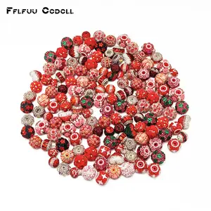 5pcs Red Pink Series 3D Decorative Beads | Rose/Butterfly/Heart Multi-Shape Sparkling Rhinestone-Inlaid Resin Beads for Handmade Bracelet Necklace Crafting, Christmas Valentine'S Day Party Eye-Catching Jewelry Making Additions