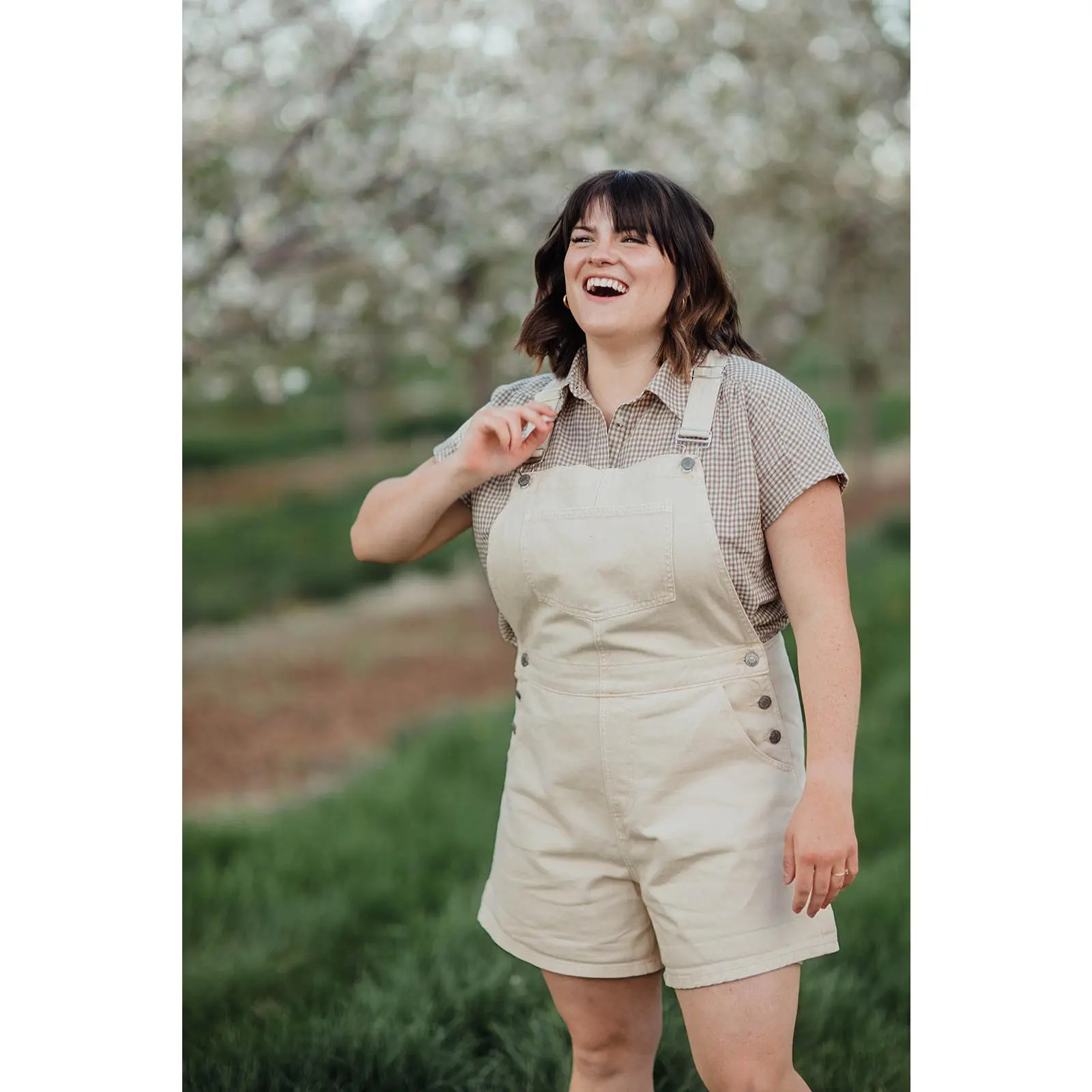 Ophelia Shortalls - Cream