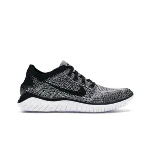 Nike Women's Free RN Flyknit 2018 Oreo Running Shoes, from StockX