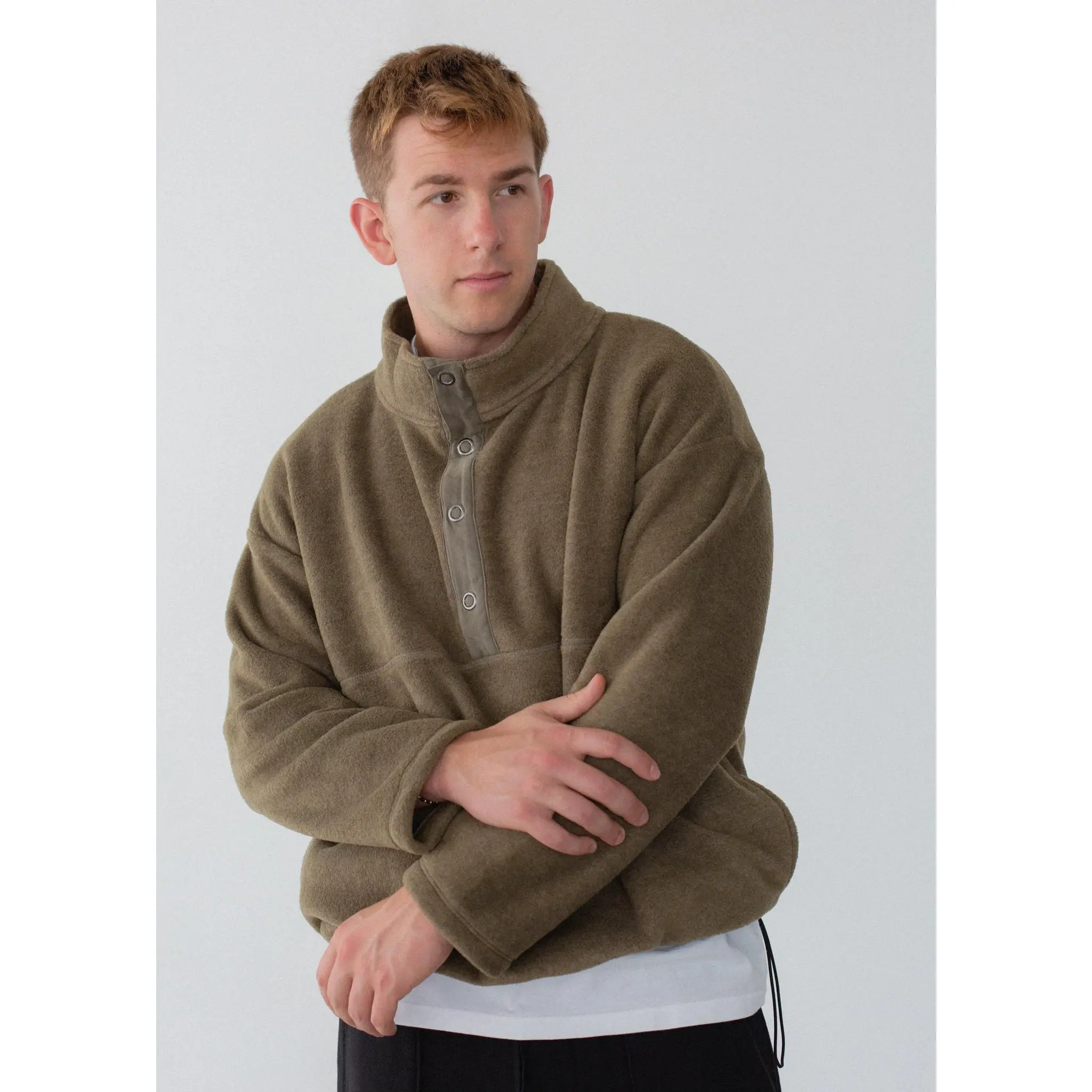 Men's Lux Polar Fleece Pullover