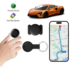 Mini GPS Tracker Device with Waterproof Magnetic Case, No Monthly Fee, Anti-lost Device, Pet Tracker, Works with Apple Find My