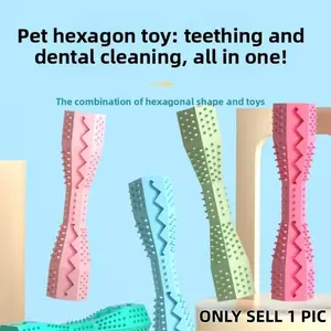 Pet Supplies Dog Chew Toy, Biting Cleaning Teeth Leakage Toy, Interactive Training Durable Pet Toothbrush Stick