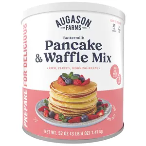 Augason Farms Buttermilk Pancake Mix 3 lbs 4 oz No. 10 Can