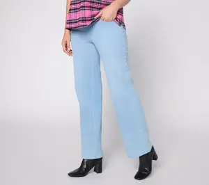 Belle by Kim Gravel Regular TripleLuxe Denim Pearl Jean