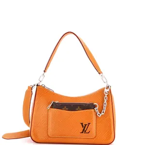 Pre-owned Louis Vuitton Leather Shoulder Bags Marelle Handbag Epi by Rebag