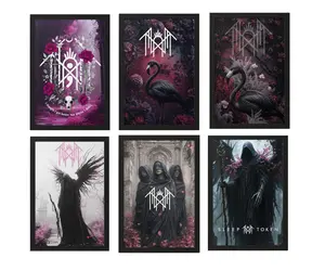 Graphic Sleep Token Even In Arcadia Tour Print Poster, Photo Picture Posters Room Decor Home Decorative