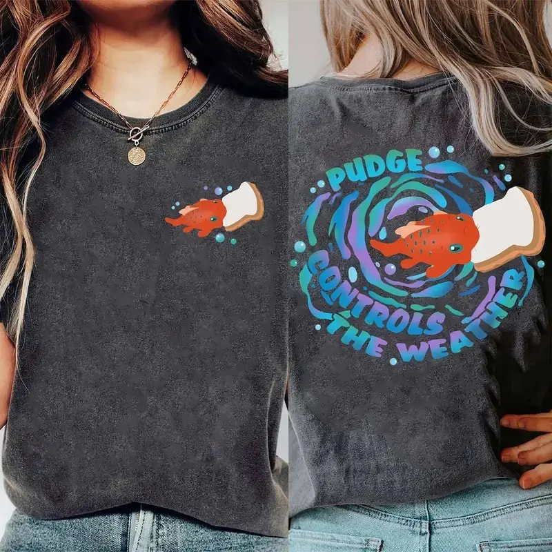 Pudge Controls The Weather Shirt, Fish Pudge T- shirt, Family Matching Shirt