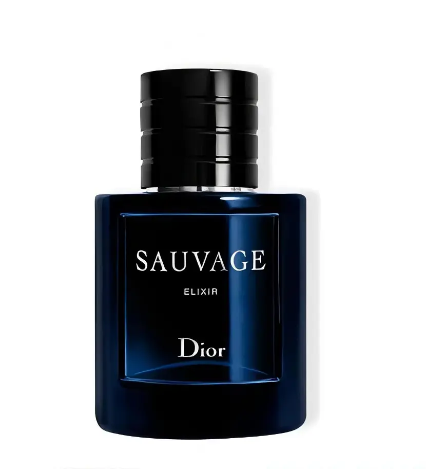 Men's Dior Sauvage Elixir Fragrance - Iconic Blue Bottle with Black Cap - Signature Scent,Men's Dior Sauvage Elixir Fragrance - Iconic Blue Bottle with Black Cap, Wilderness-inspired Fresh, Wild yet Elegant Scent for Men