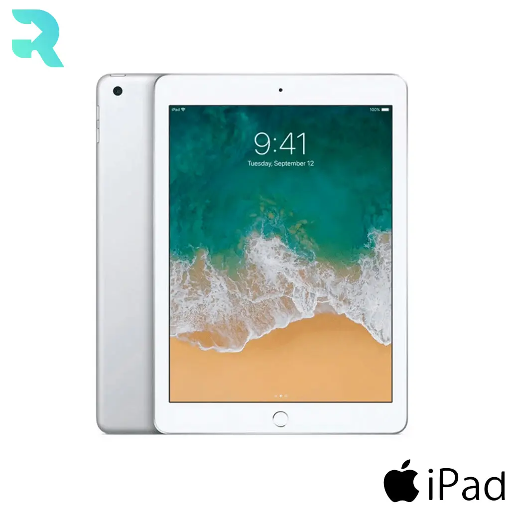Refurbished Apple iPad 9.7" (5th Gen) Unlocked 32GB Silver Excellent Condition A1822