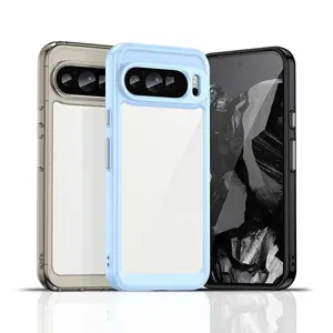 Please Select A Model To Purchase Acrylic Phone Case For Pixel 9 XL 8 7 Pro 8A 7A Cover Transparent Back Plate Drop Protection