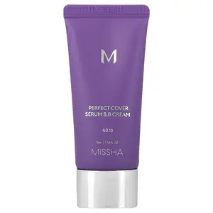 Missha Perfect Cover Serum B.B Cream, No. 13 Light Fair, 1.18 fl oz (35 ml)