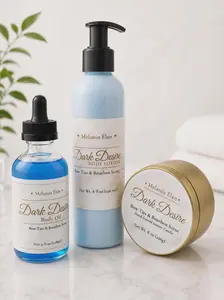 Melanin Luxe Bundle | Body Lotion, Body Oil & Massage Candle Self Care Set