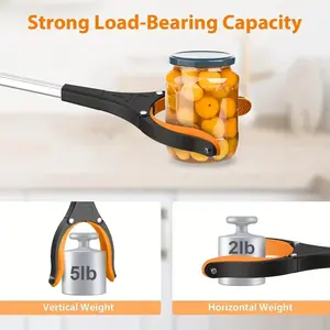 Grabber Tool Litter Grabber Stick Folding Household picker and Reaching Tool Heavy Duty Pick Up Stick for Seniors Trash Clamp