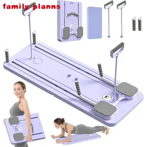 Multifunctional AB Fitness Board Foldable Functional Pilates Board for Abdominal and Core Strength Training Crawling Protector