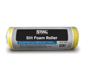 SRW Slit Foam Roller – For Water-Based Sealers