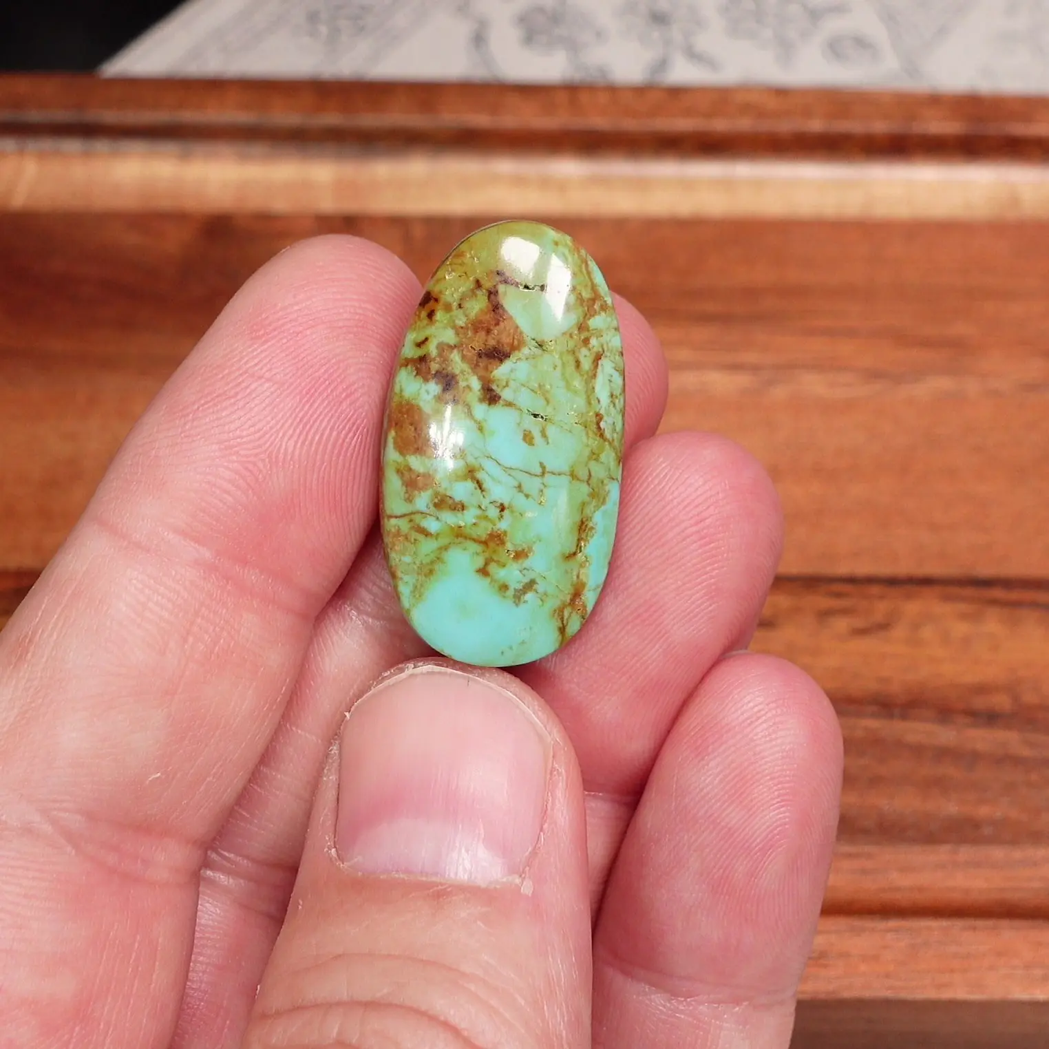 Number 8 Turquoise Cabochon