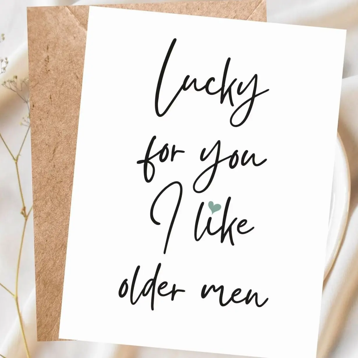Funny Birthday Card for Husband Anniversary Boyfriend Birthday Card Funny, Valentine's Card for Him Romantic, Humorous Greeting Card for Men