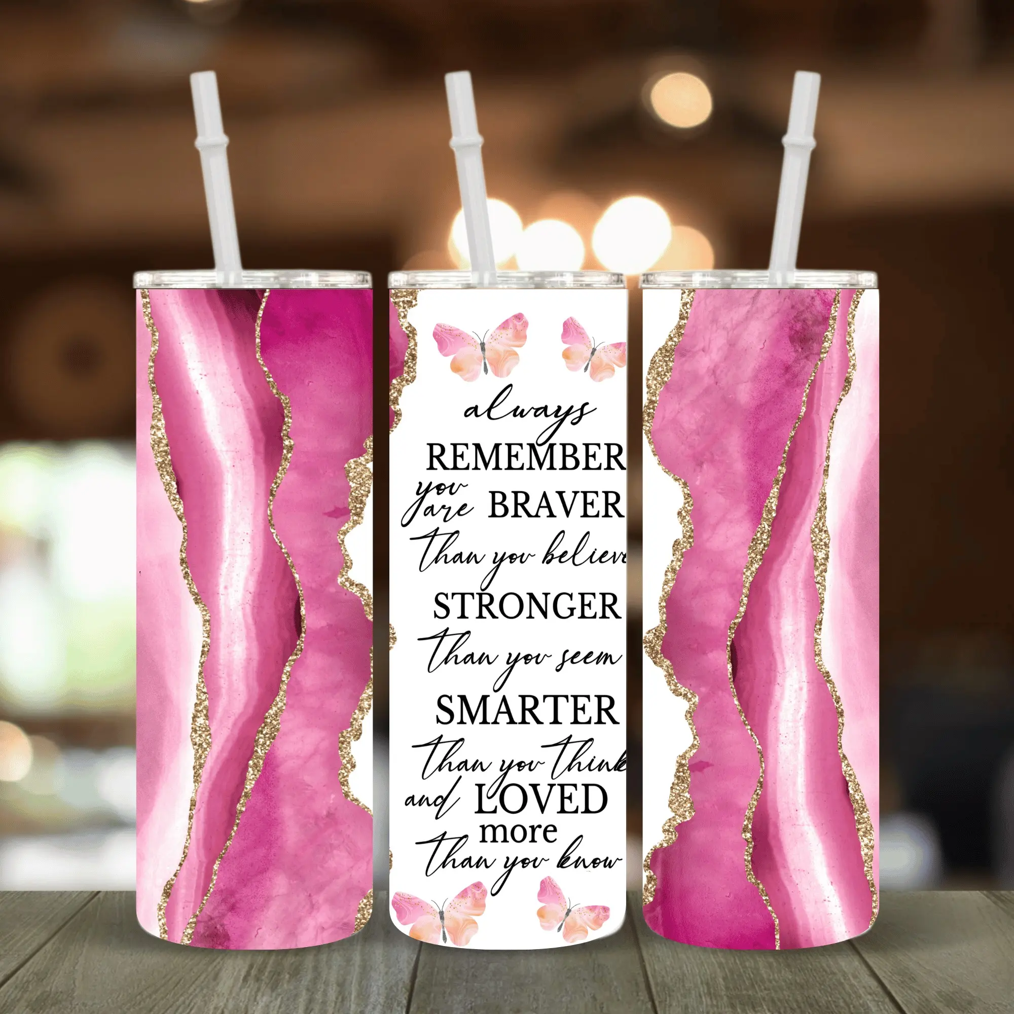 20oz Strong and Believe Tumber