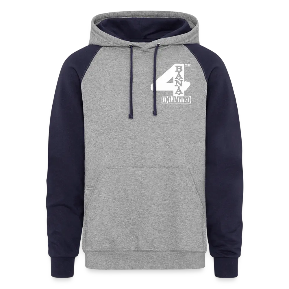 4 Banau W1 Unisex Colorblock Hoodie