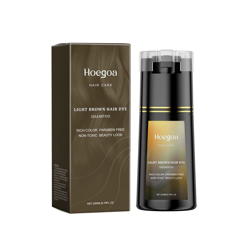 Hoegoa Hair Care Shampoo Series: DIY Trendy Bright Long-Lasting Gentle Color-Enhancing Treatment for Smooth Healthy Hair