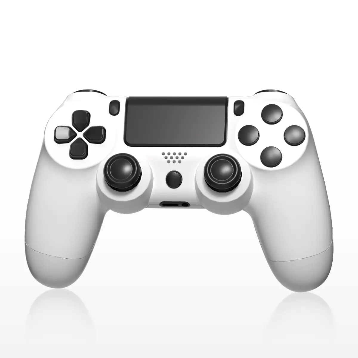 Wireless Game Controller for PS4 Console, Wireless Controllers & Accessories with Double Vibration, 6-Axis Gyro, Touch Pad, Speaker for PC, Android & iOS Mobile Devices
